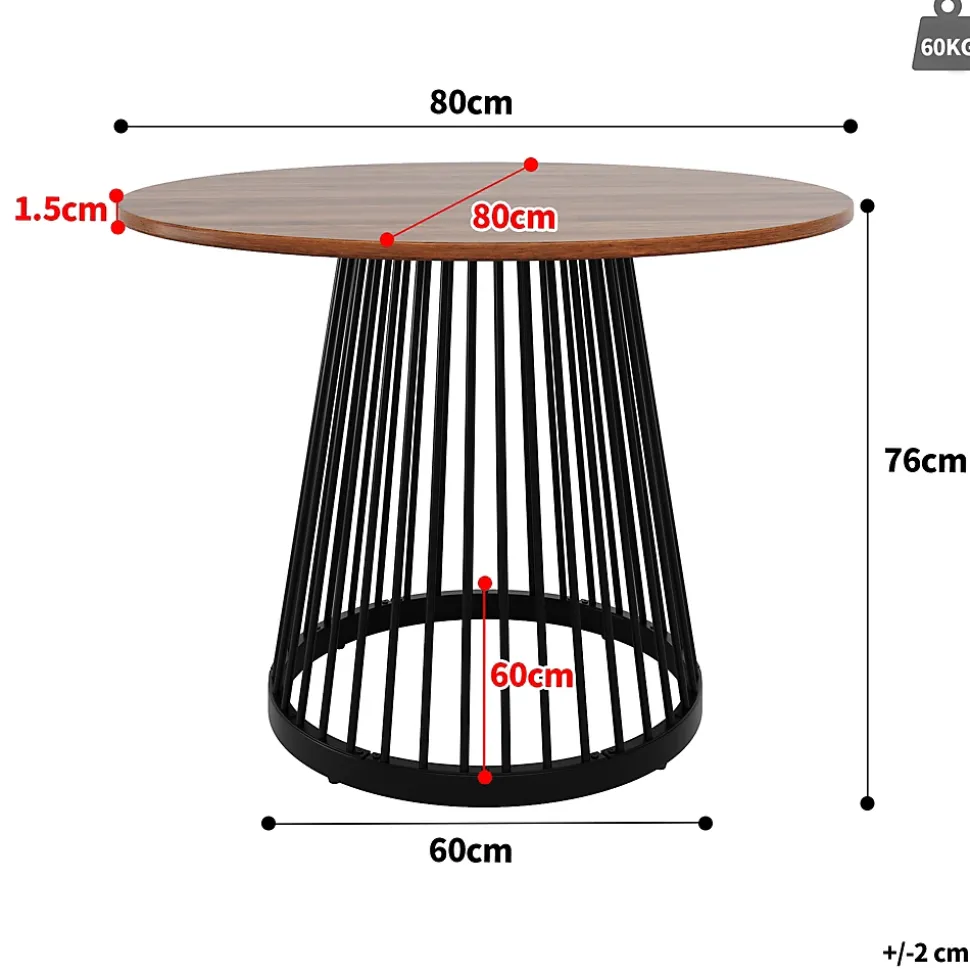 Ensemble table et chaises 80x76 cm table ronde plateau effet marbre avec 4 chaises velours et pieds métal