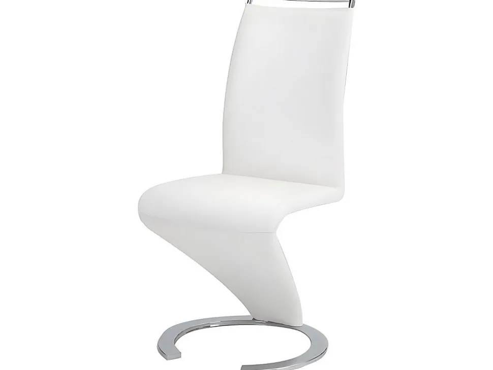 Ensemble table NOAMI + 4 chaises TWIZY - Blanc et gris