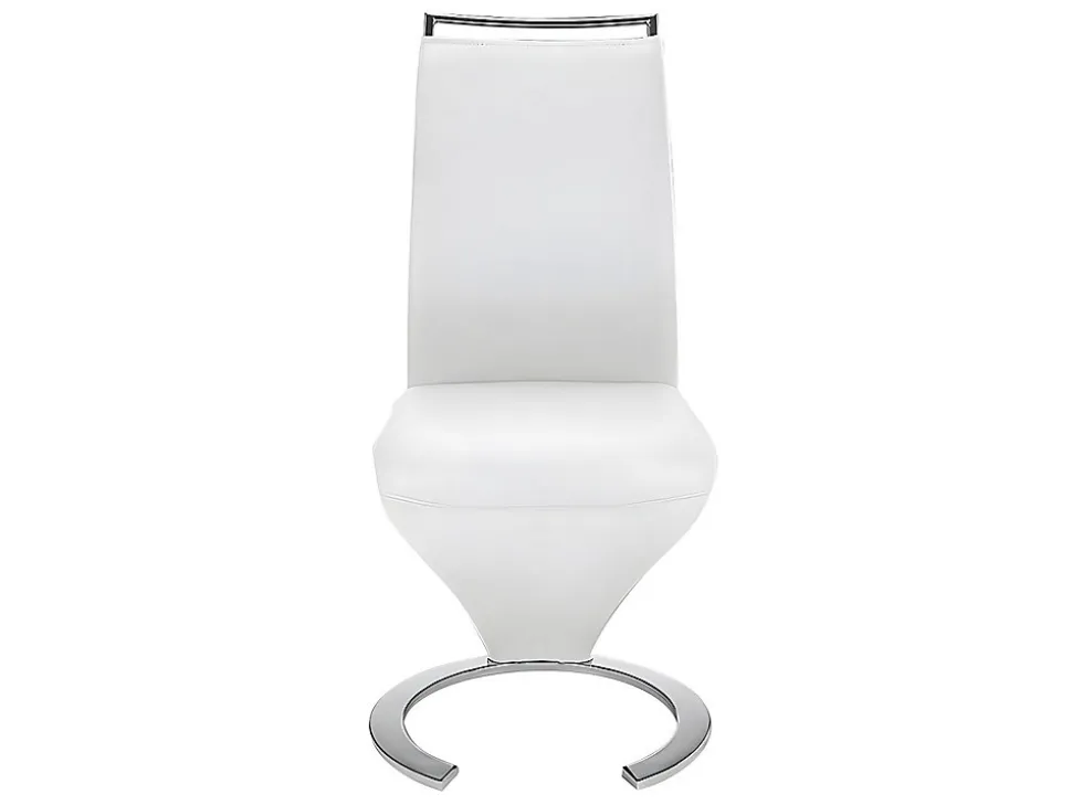 Ensemble table NOAMI + 4 chaises TWIZY - Blanc et gris
