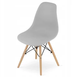 Ensemble table rectangulaire Valora et 4 chaises Sonoma en chêne gris