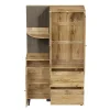 ensemble Vestiaire d'entrée - Vestiaire Mural avec Panneau Rembourré et Meuble à Chaussures, MDF, 110x38x186 cm, Naturel