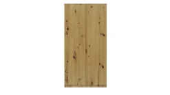ESME - Armoire double style scandinave chambre à coucher - 90x50x180 - 2 portes - Dressing