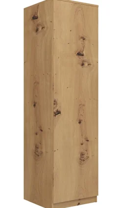 ESME - Armoire simple style scandinave chambre à coucher - 50x50x180 - 1 porte - Dressing