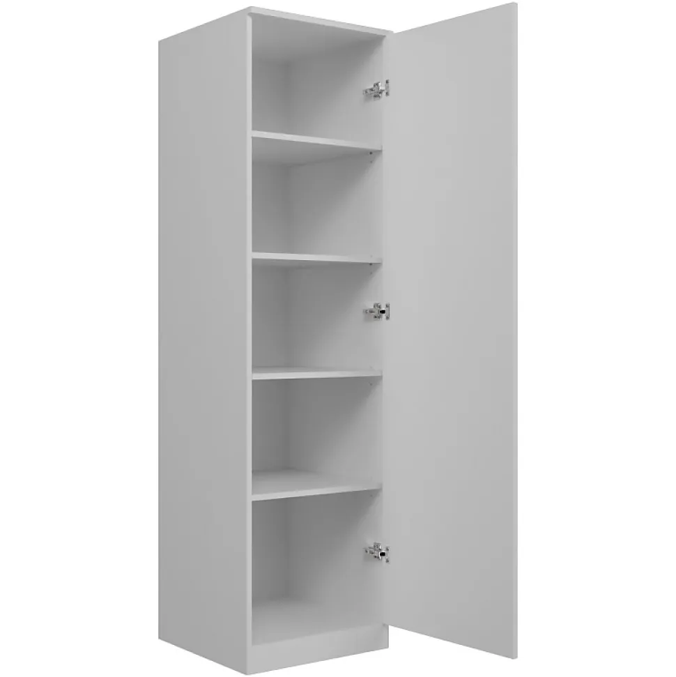 ESME - Armoire simple style scandinave chambre à coucher - 50x50x180 - 1 porte - Dressing