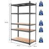 Etagere d'Atelier - 200x100x60 cm - jusqu'a 875 kg - Anthracite