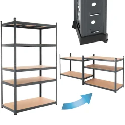Etagere d'Atelier - 200x100x60 cm - jusqu'a 875 kg - Anthracite