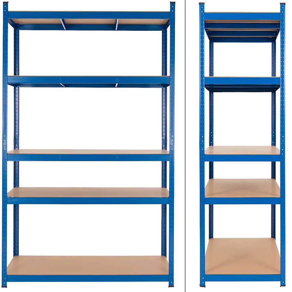 Etagere de Rangement - 200x100x60 cm - Capacite max. 875 kg - 5 Plateaux MDF