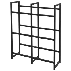 Etagere pour Caisses de Boissons 6 Caisses, 91x31x116,5 cm, Acier