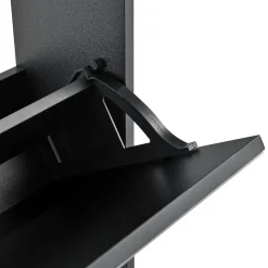 Etagère à Chaussures Vogar Miroir 103 x 63 x 17 cm Noir en.casa
