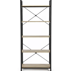 Etagère 5 niveaux DETROIT design industriel 170 cm