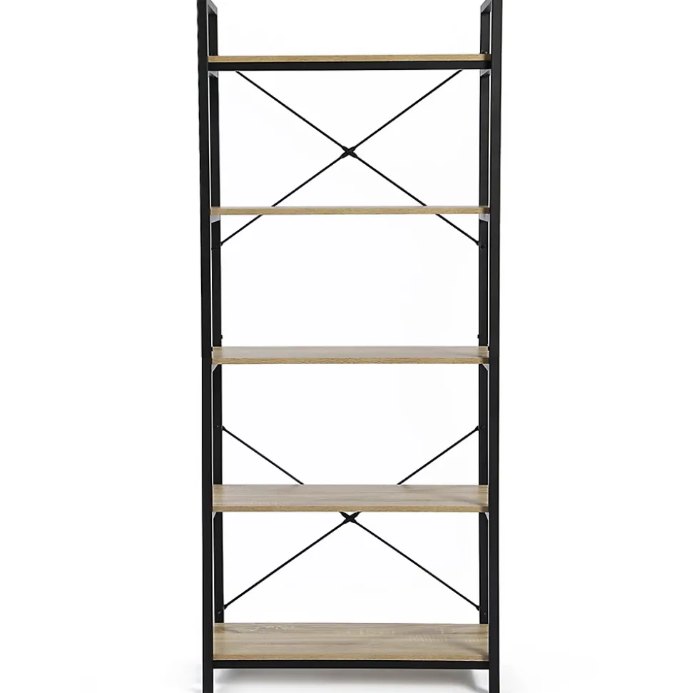 Etagère 5 niveaux DETROIT design industriel 170 cm