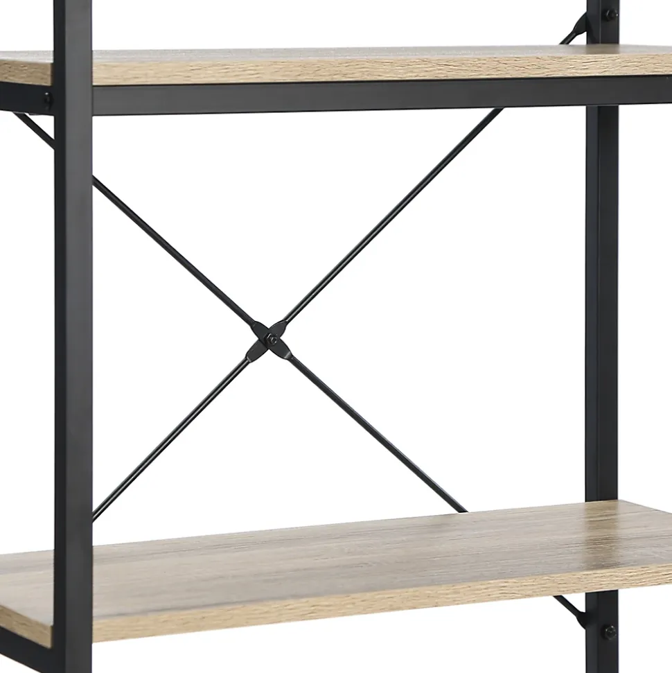 Etagère 5 niveaux DETROIT design industriel 170 cm