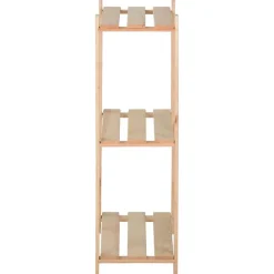 etagère 3 niveaux stockage 80 bois Helloshop26
