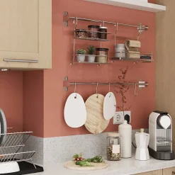 Etagère à suspendre pour pot à épices GoodHome Datil, 2 niveaux
