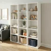 Etagère bibliothèque blanche GoodHome Atomia H. 187,5 x L. 150 x P. 35 cm