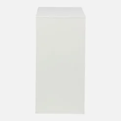 Etagère. bibliothèque. module de rangement décor bois blanc 2 étagères L 70 x P 35 x H 70cm - Kompo