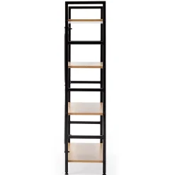 Etagère bibliothèque Virginia bois 4 etagères