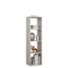 Etagère colonne 4 casiers décor chêne grisé - Classico