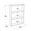 etagère de cuisine 3 niveaux 60 Helloshop26