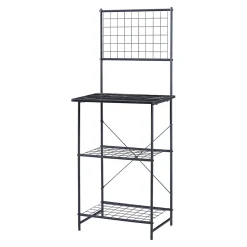 etagère de cuisine 150 x 60 noir Helloshop26