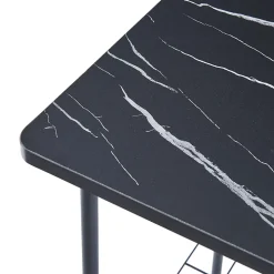 etagère de cuisine 150 x 60 noir Helloshop26