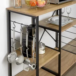 Etagère de cuisine en bois et métal Stan