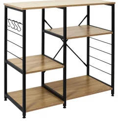 Etagère de cuisine en bois et métal Stan