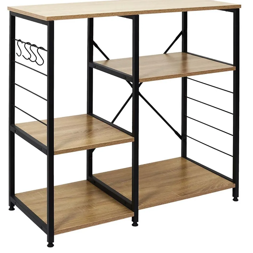 Etagère de cuisine en bois et métal Stan