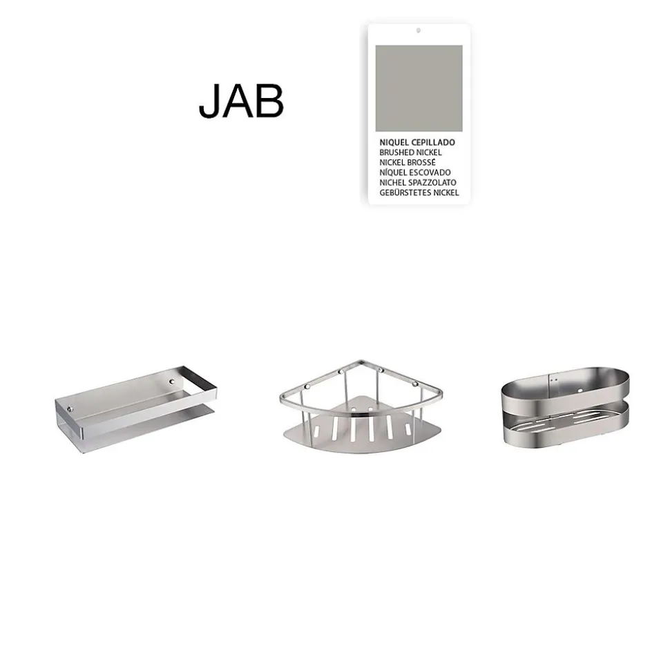 Etagère de douche nickel brossé Inox S304 SKY BATH