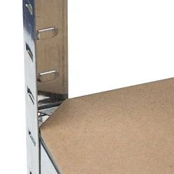 etagère de rangement charge lourde 179 argente Helloshop26