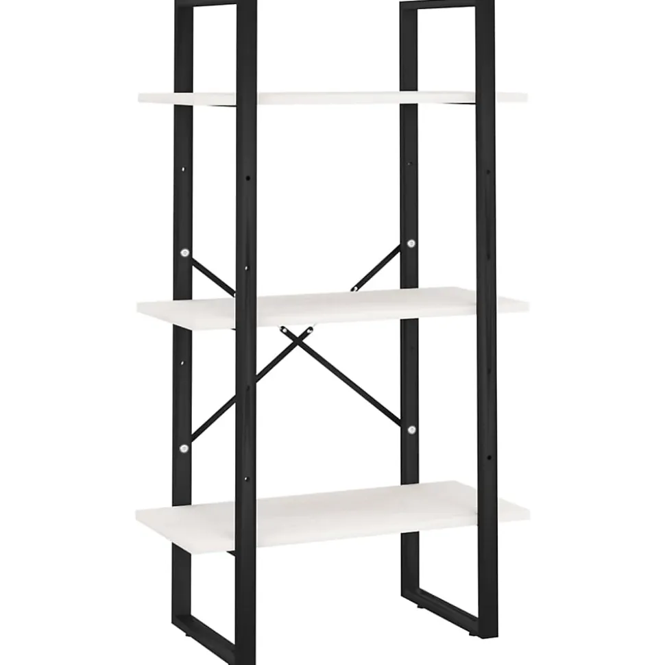 etagère de rangement design 60 x bois blanc Helloshop26