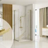 ETAGÈRE DE SALLE DE BAIN REA SF04-600-BG BRUSH GOLD