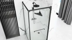 ETAGÈRE DE SALLE DE BAIN REA SF07-B BLACK
