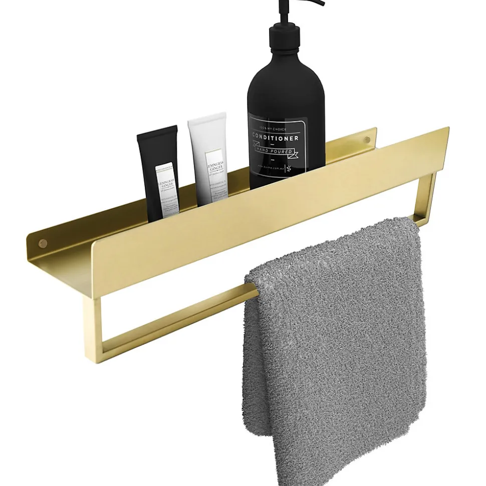 ETAGÈRE DE SALLE DE BAIN REA SF01-450-BG BRUSH GOLD