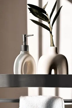 ETAGÈRE DE SALLE DE BAIN REA SF01-450 45CM BRUSH STEEL
