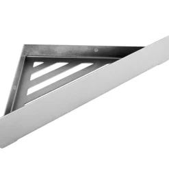 ETAGÈRE DE SALLE DE BAIN REA SF07 BRUSH STEEL