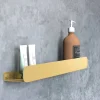ETAGÈRE DE SALLE DE BAIN REA SF03-600-BG BRUSH GOLD