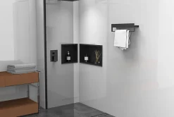 ETAGÈRE DE SALLE DE BAIN REA SF01-450-B BLACK
