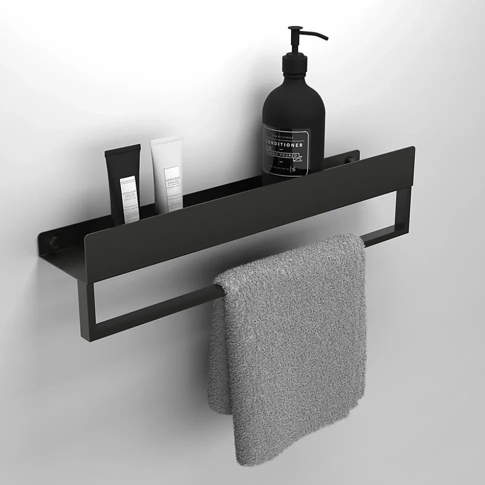 ETAGÈRE DE SALLE DE BAIN REA SF01-450-B BLACK