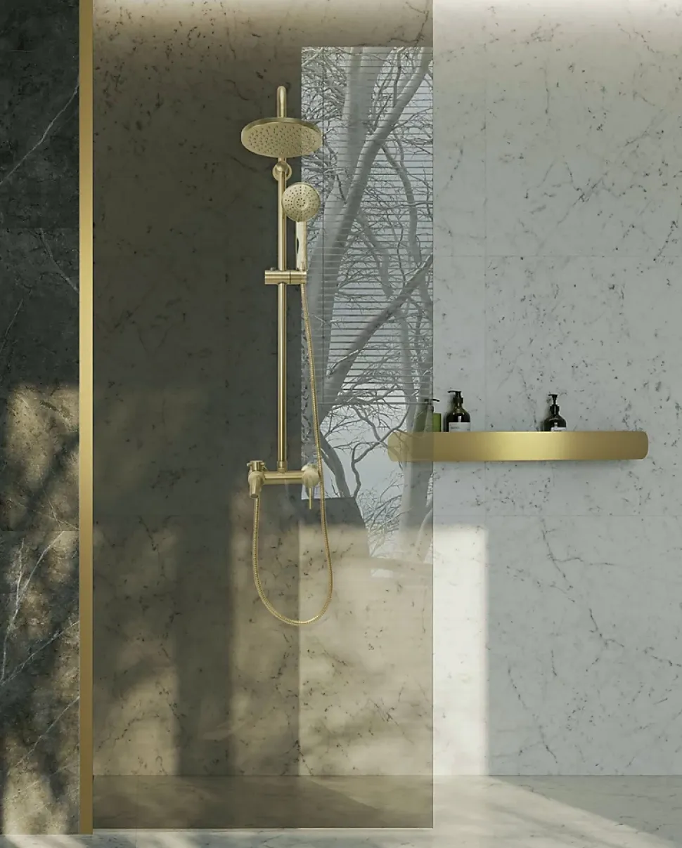 ETAGÈRE DE SALLE DE BAIN REA SF03-450-BG BRUSH GOLD
