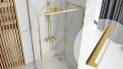 ETAGÈRE DE SALLE DE BAIN REA SF02-600-BG BRUSH GOLD