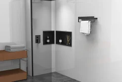 ETAGÈRE DE SALLE DE BAIN REA SF01-600-B BLACK