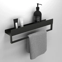 ETAGÈRE DE SALLE DE BAIN REA SF01-600-B BLACK