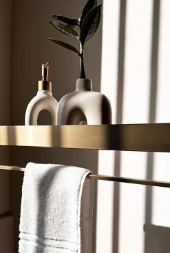 ETAGÈRE DE SALLE DE BAIN REA SF01-600-BG BRUSH GOLD