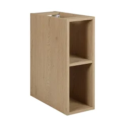 Etagère de salle de bain suspendue SIMPLE chêne clair 20 cm