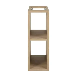 Etagère de salle de bain suspendue SIMPLE chêne clair 20 cm