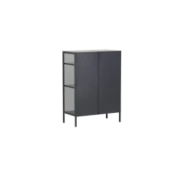 Etagère en acier Misha - Gris - Type: Etagère