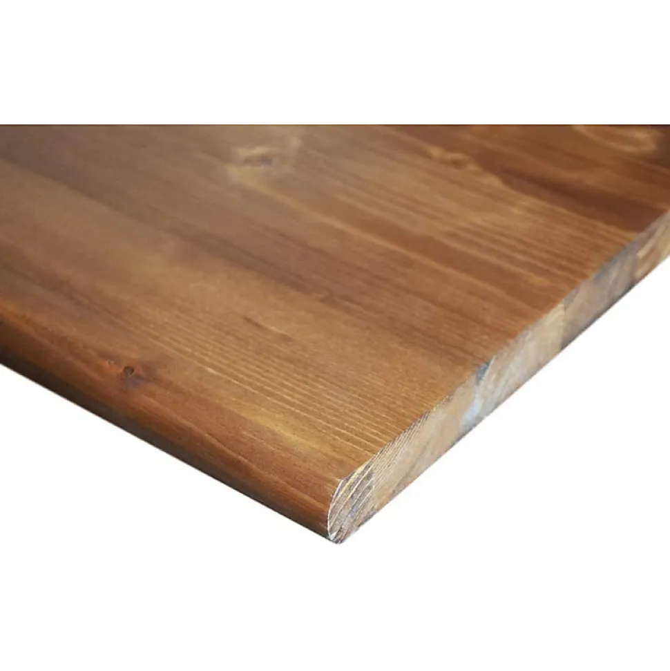 Etagère en bois Mercurio peinte en noyer 1,8x16x56 - Un minimalisme fonctionnel pour chaque environnement