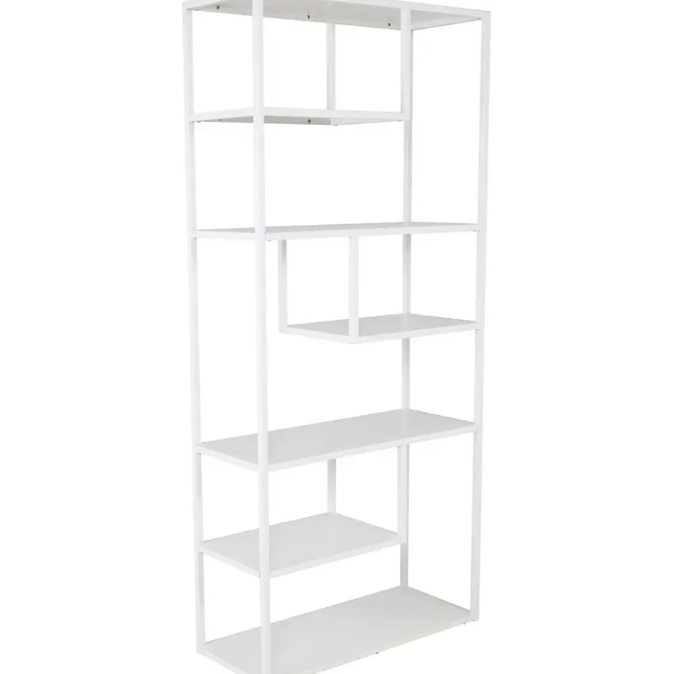 Etagère en métal 85x35x190 cm Staal