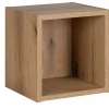 Etagère haut de salle de bain suspendue NOVA OAK 27 x 28 cm